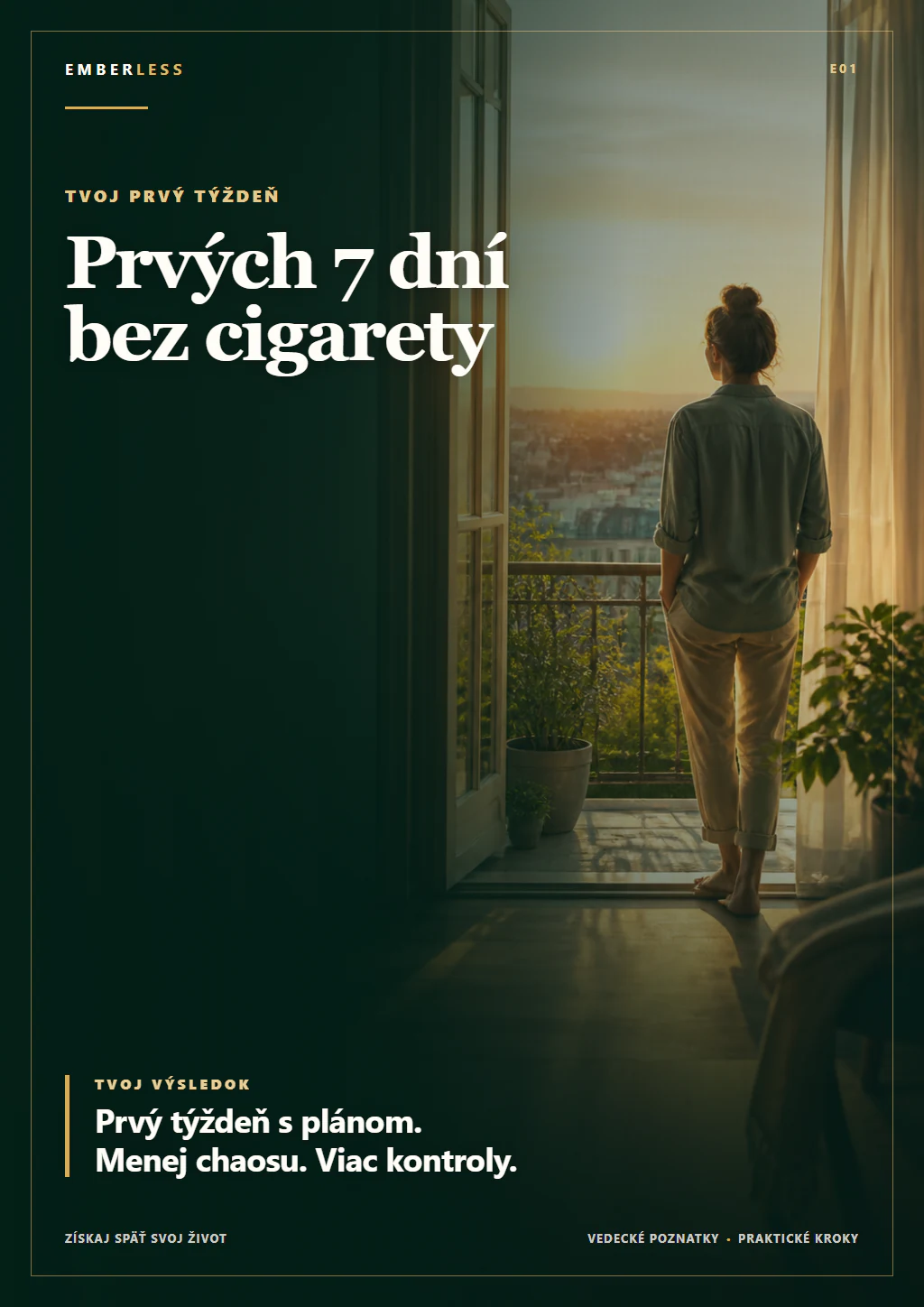 Obálka e-booku Prvých 7 dní bez cigarety